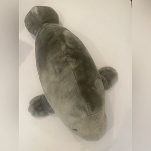 Sea World Gray Manatee Stuffed Animal
